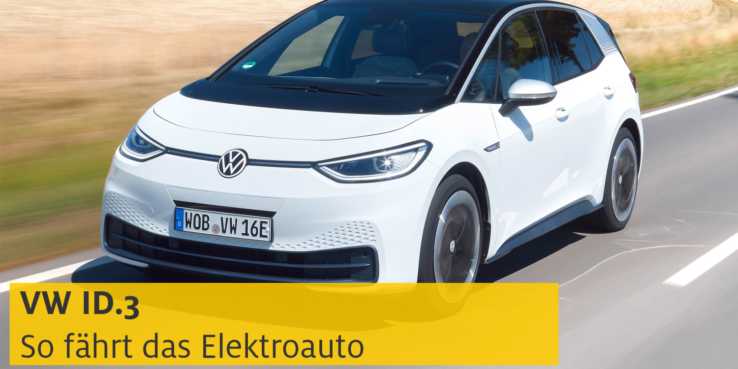 VW ID.3 Test, Reichweite, Elektroauto, Daten, Preise, Kosten ADAC